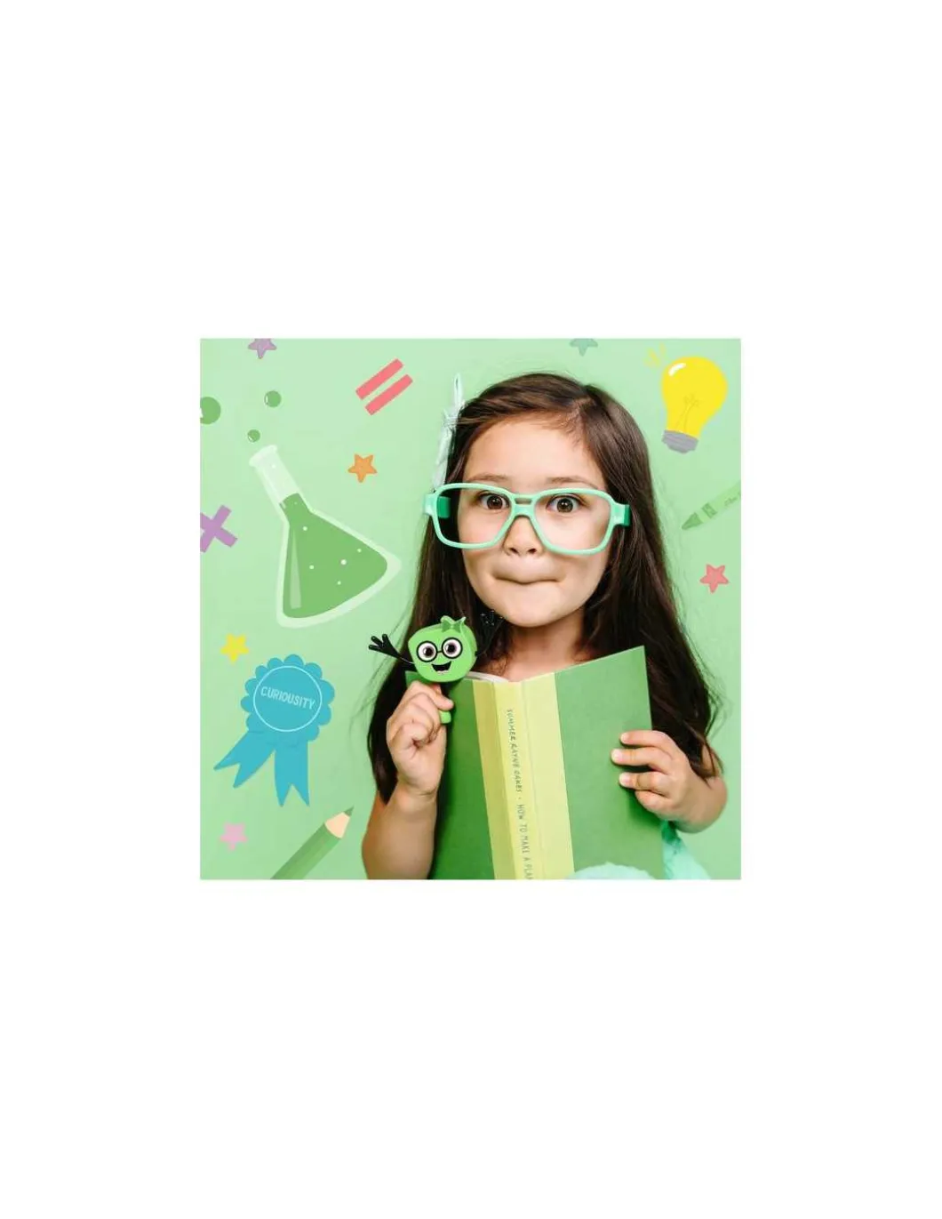 Coffret Personnage vert Pippa - Glo Pals