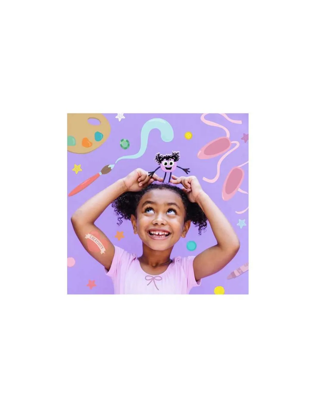 Coffret Personnage violet Lila - Glo Pals