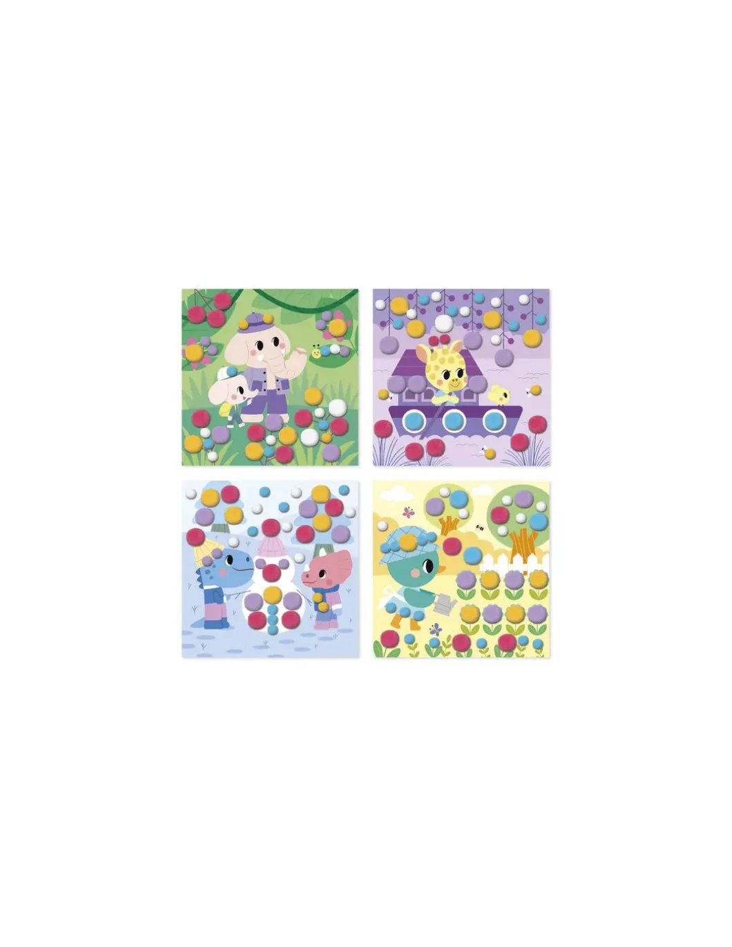 Coffret Pompons 3 ans - Janod