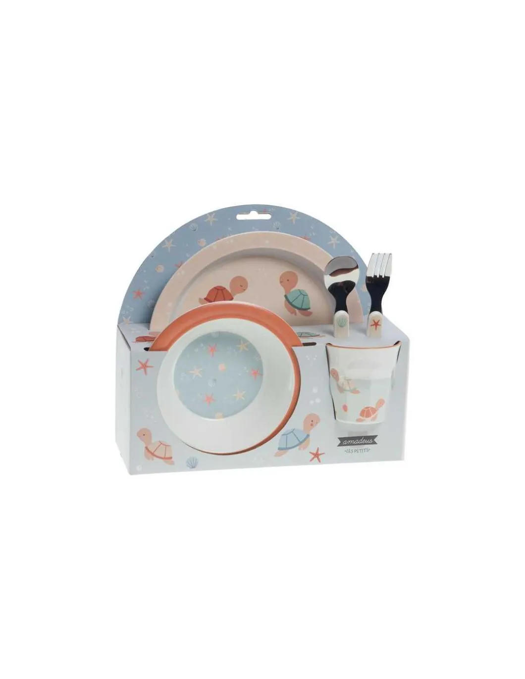 Coffret repas Lulu la tortue - Amadeus Les Petits
