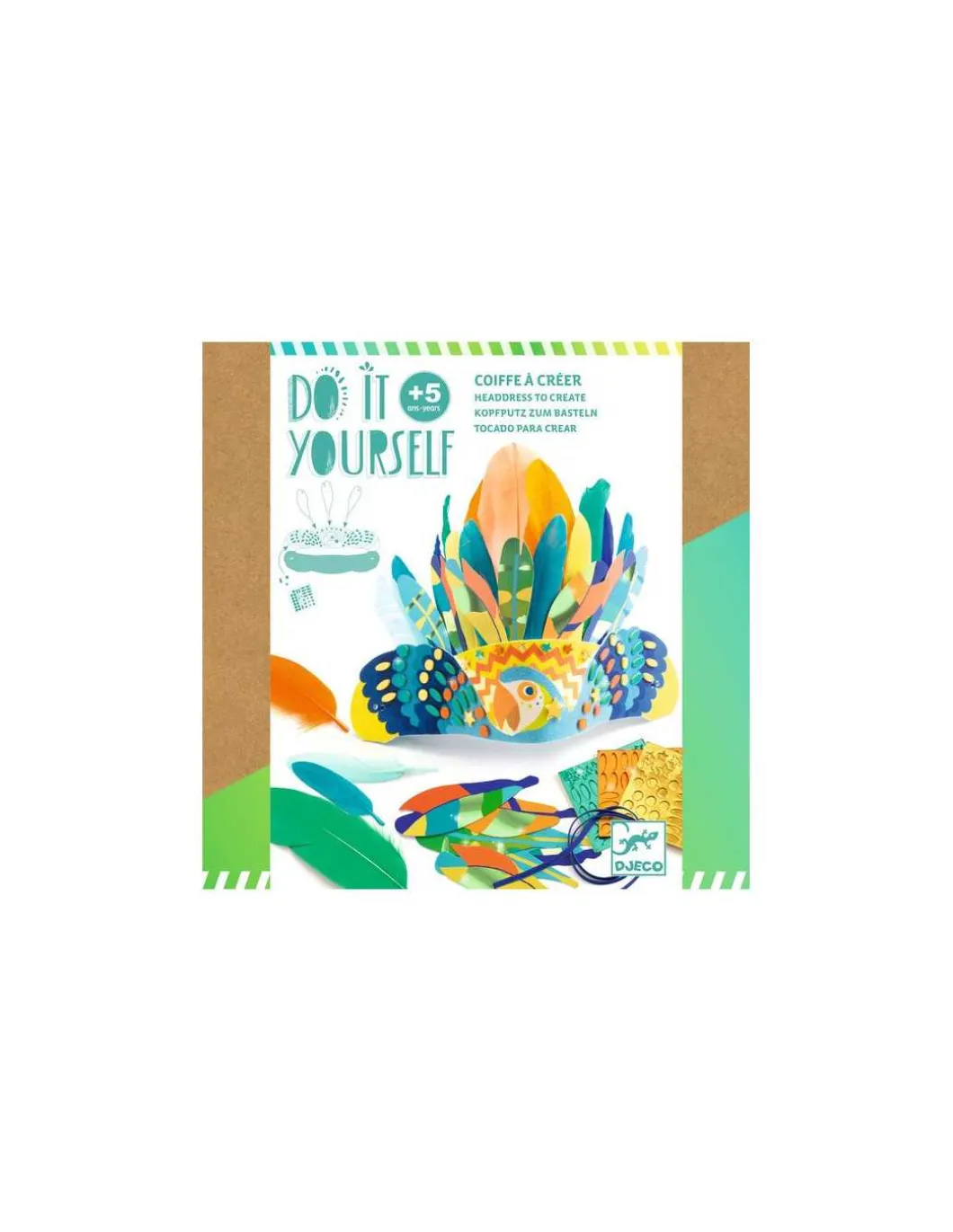 Coiffe à créer Rio - Do it Yourself - Djeco