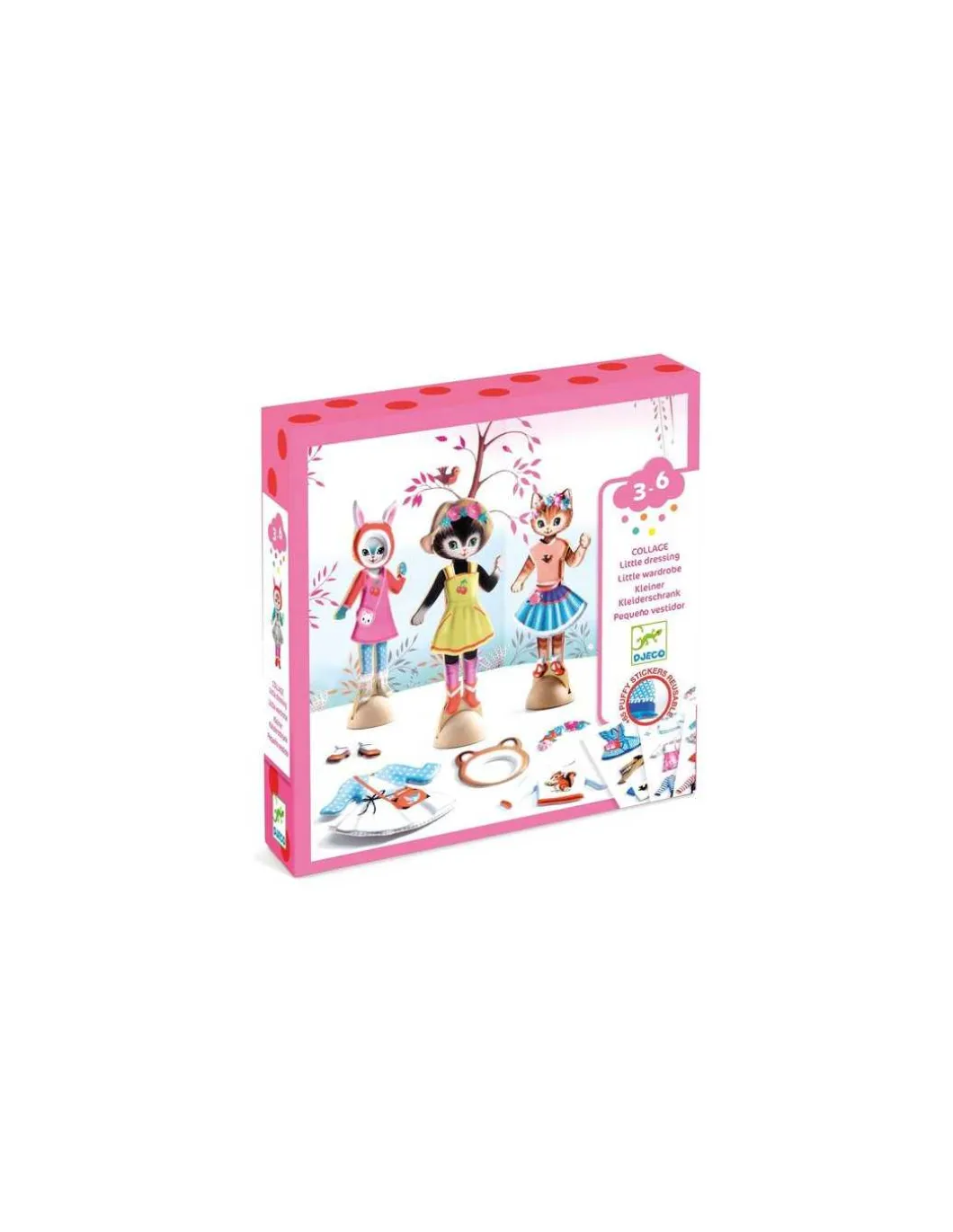 Collage little dressing - Djeco