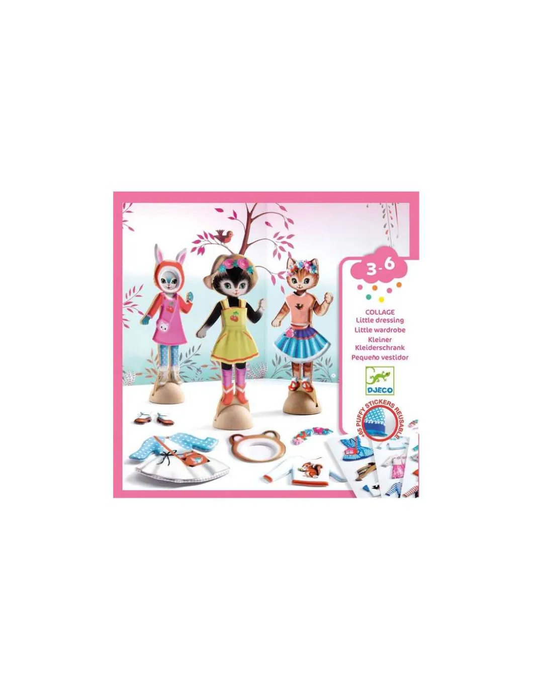 Collage little dressing - Djeco