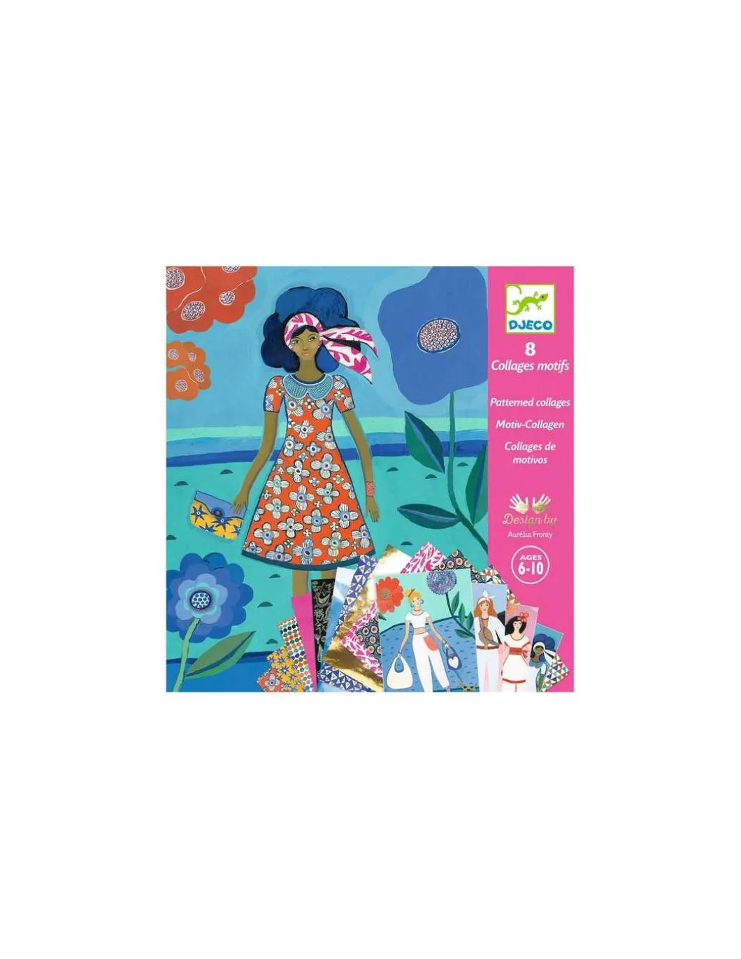 Collages motifs Tendance Wax - Djeco