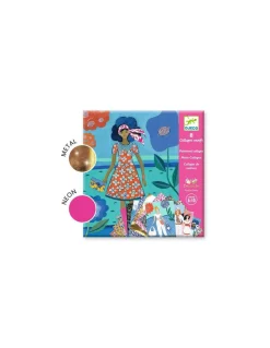 Collages motifs Tendance Wax - Djeco