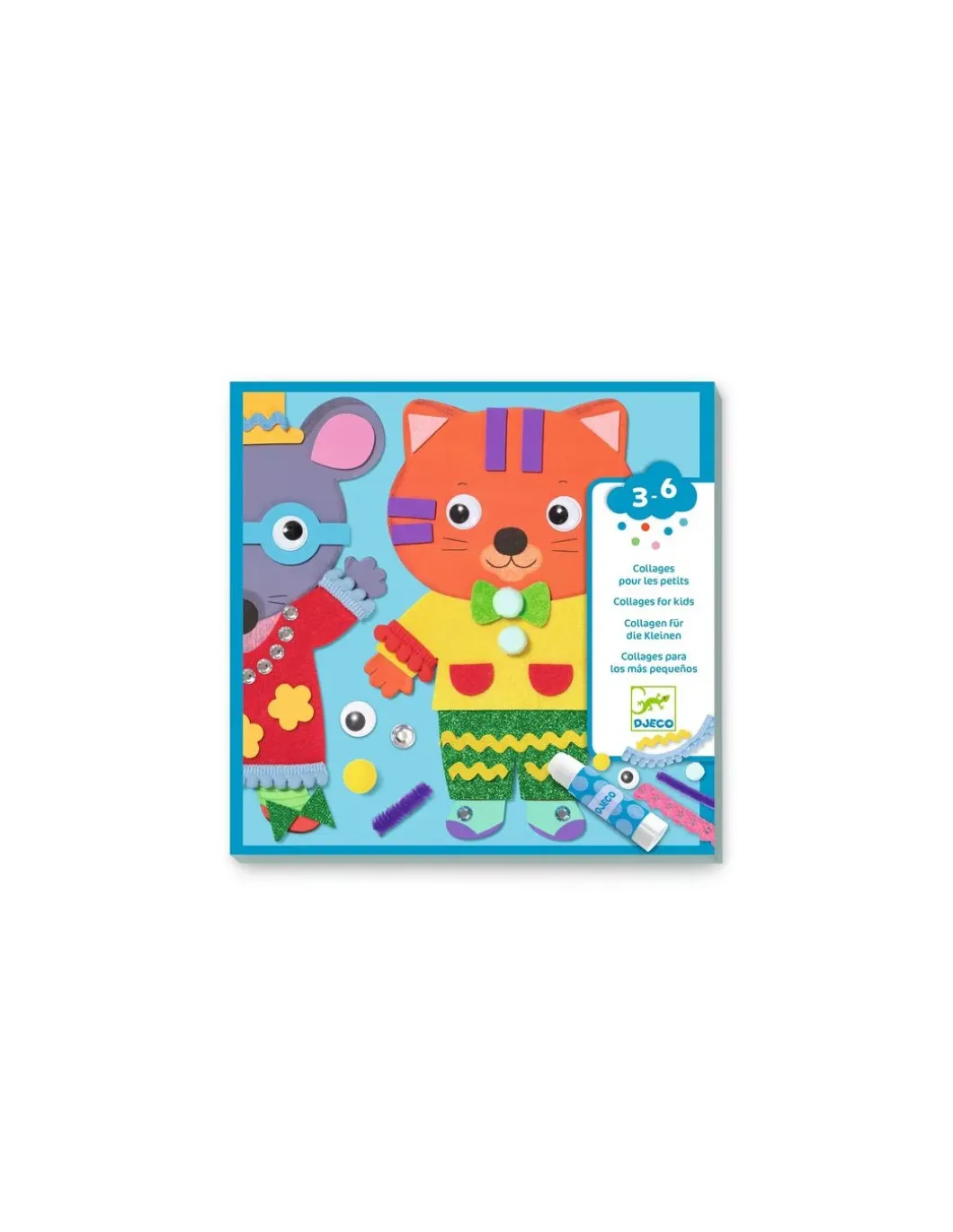 Collages pour les petits Petits choux - Djeco