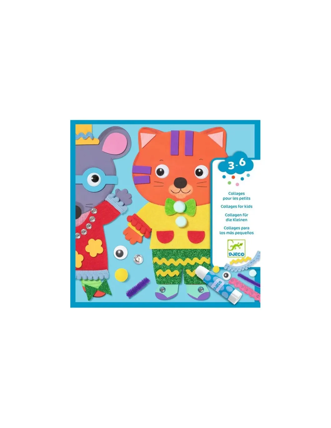 Collages pour les petits Petits choux - Djeco