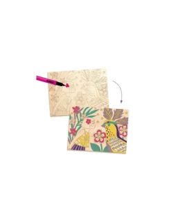 Coloriage sur bois Sweet girls - Djeco