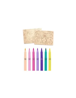 Coloriage sur bois Sweet girls - Djeco