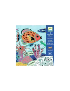 Coloriages brillants Sous la mer - Djeco