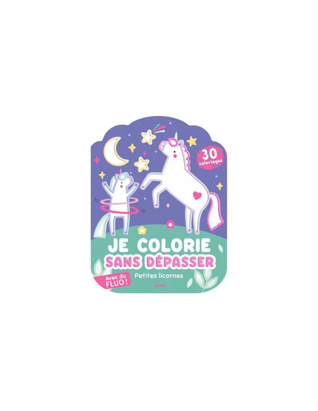 Coloriages fluos Petites licornes - Auzou