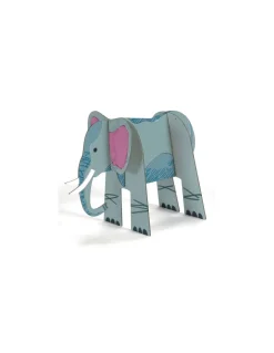 Colorie assemble et joue DIY Savane - Djeco