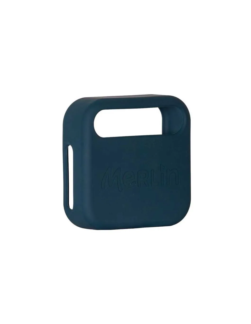 Coque de protection bleu orage pour enceinte Merlin