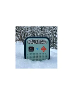 Coque de protection bleu orage pour enceinte Merlin