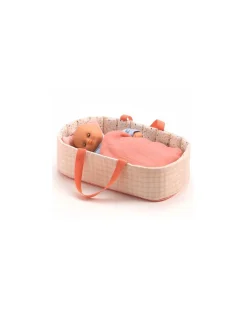 Couffin Pink Lines Pomea - Djeco