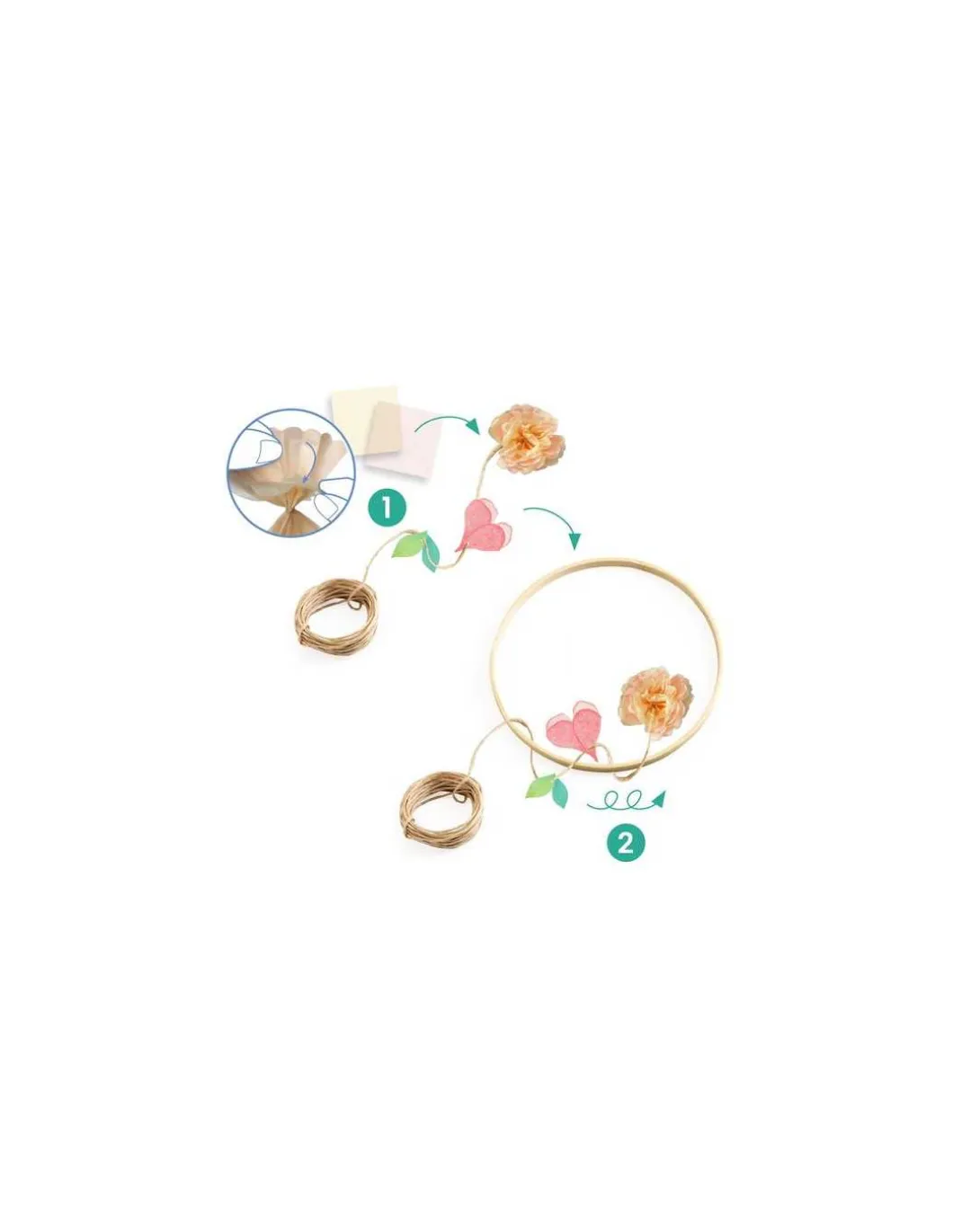Couronne décorative à créer Dalia - Do It Yourself Djeco