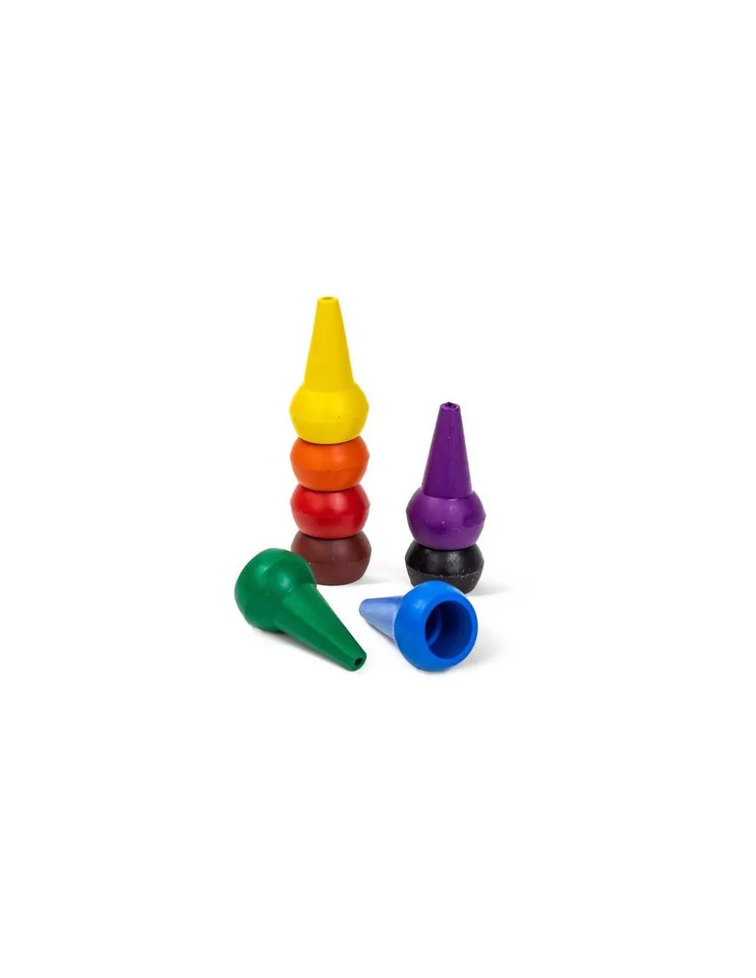 Crayons empilables Arc-en-ciel - Tiger Tribe