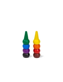 Crayons empilables Arc-en-ciel - Tiger Tribe