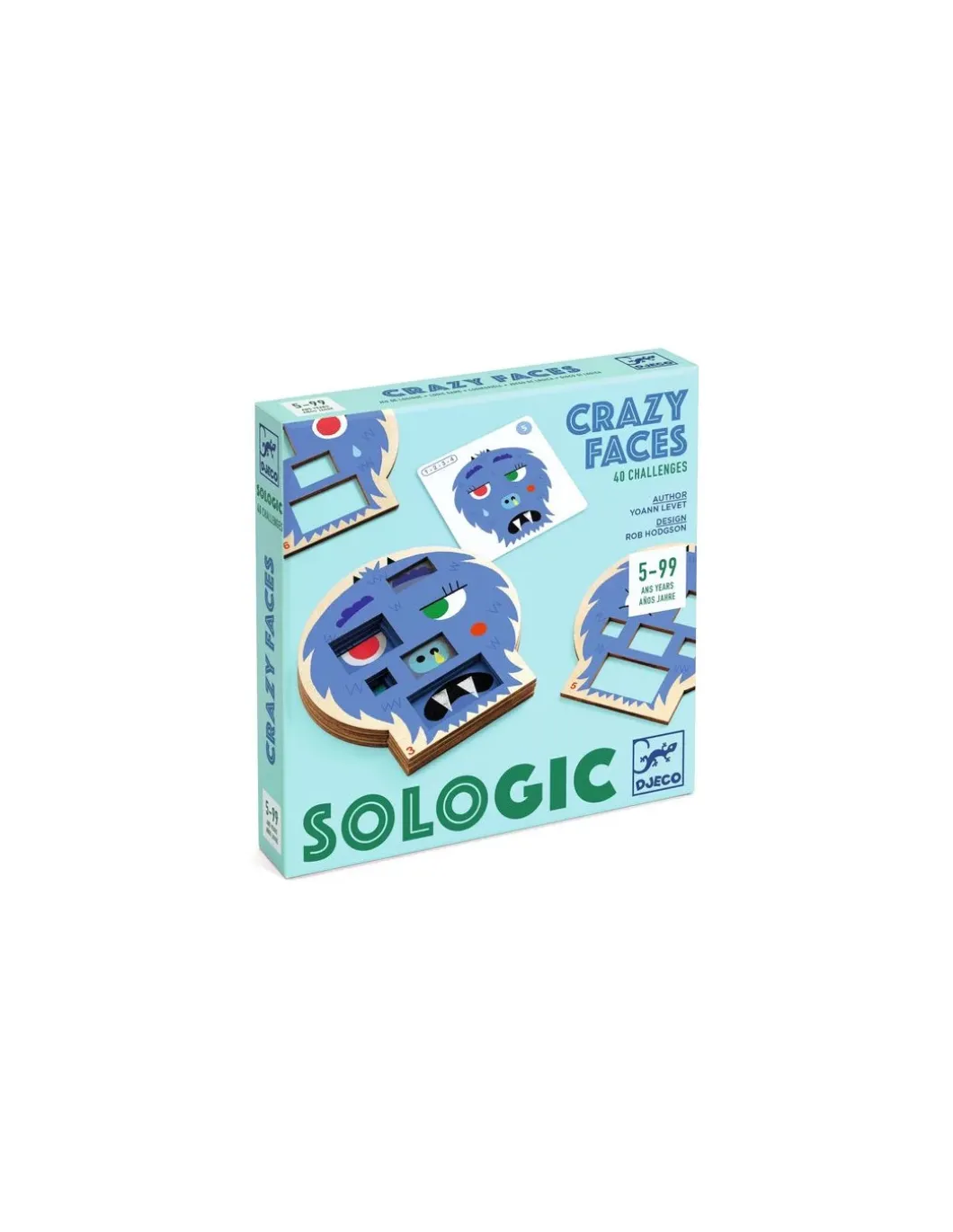 Crazy Faces Sologic - Djeco
