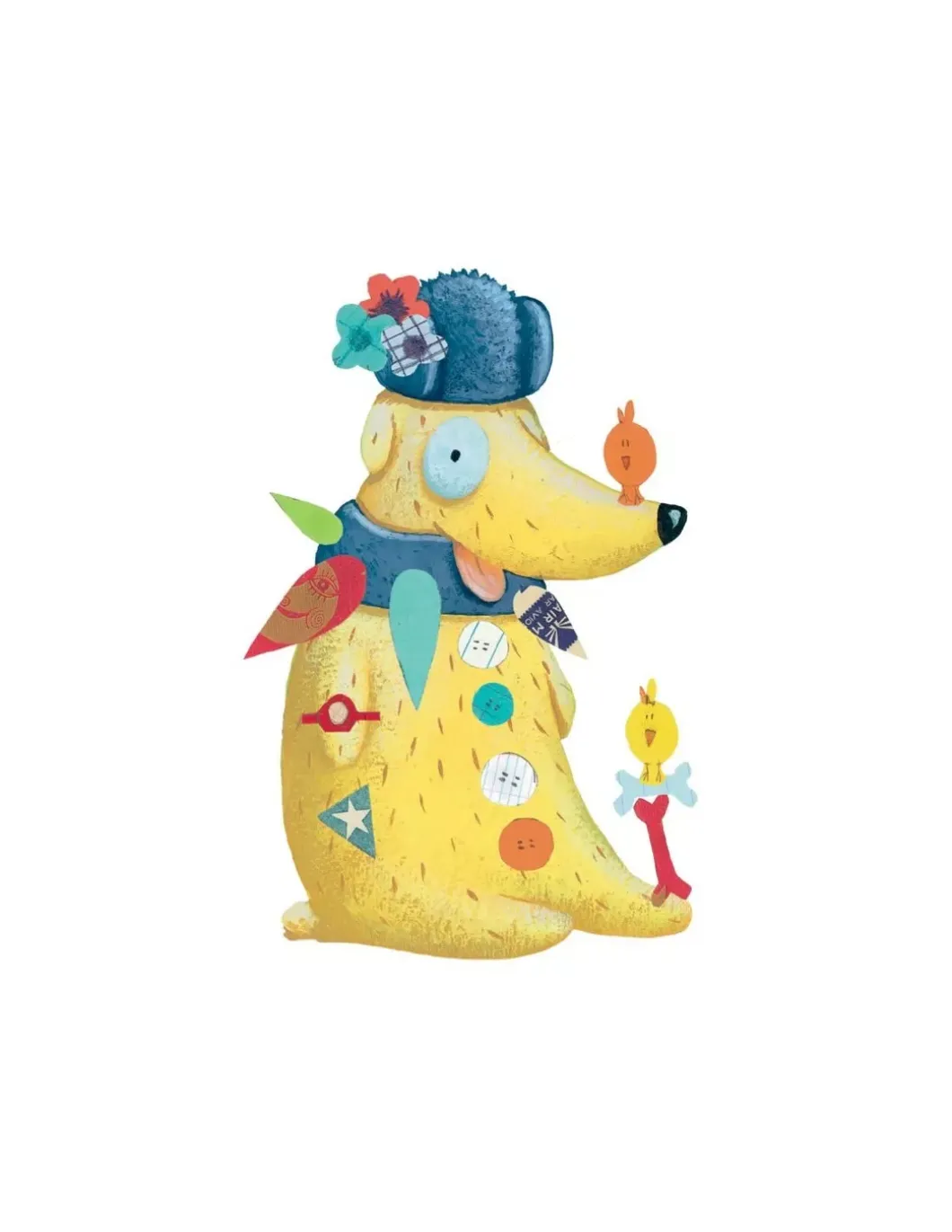Créer des animaux avec des stickers - Djeco