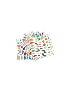 Créer des animaux avec des stickers - Djeco
