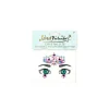 Cristaux autocollants coeur pour le visage - Great Pretenders