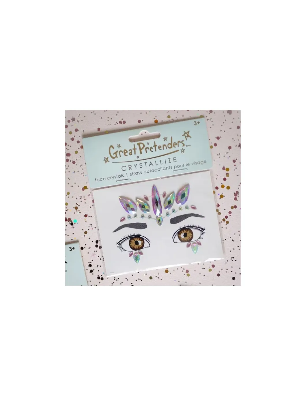 Cristaux autocollants licorne pour le visage - Great Pretenders