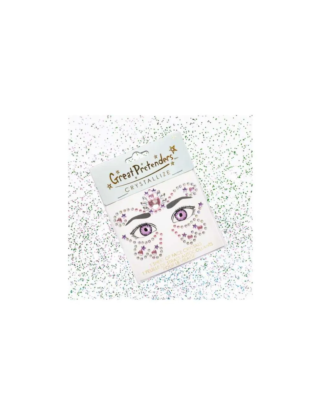 Cristaux autocollants princesse papillon - Great Pretenders