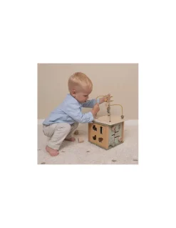 Cube d'activités en bois Little Farm - Little Dutch