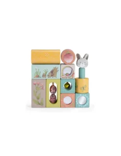 Cubes d'activités Trois petits lapins - Moulin Roty