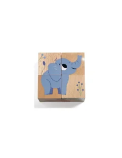 Cubes en bois Wild & Co - Djeco