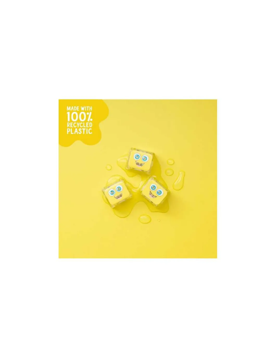 Cubes lumineux jaunes Alex - Glo Pals