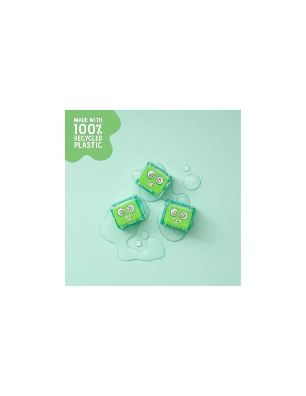 Cubes lumineux verts Pippa - Glo Pals
