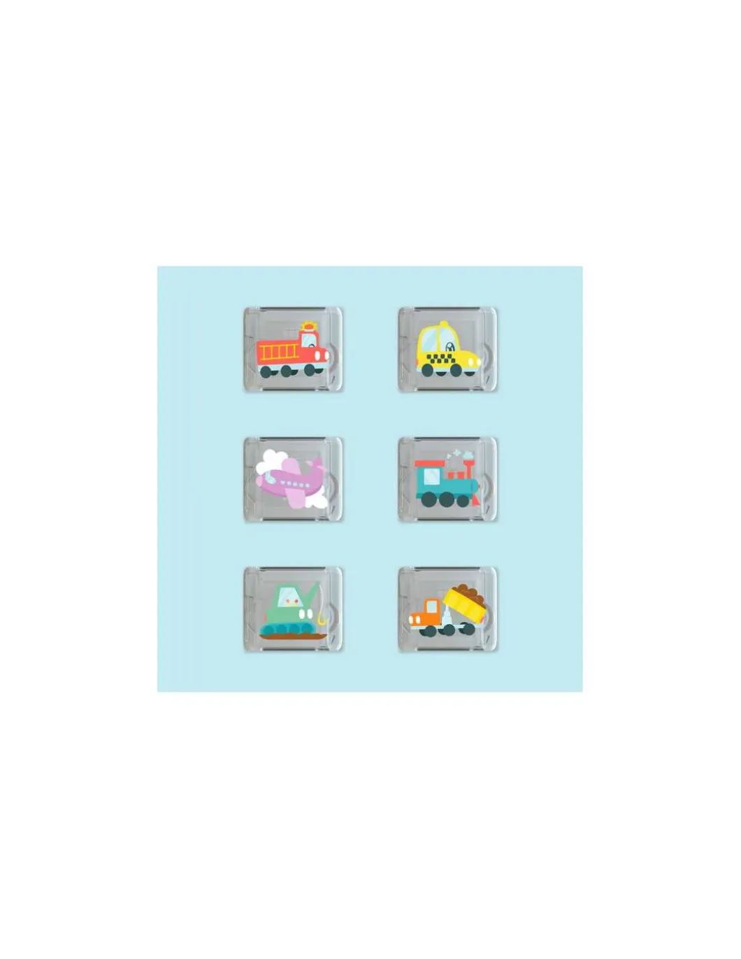 Cubes lumineux Véhicules - Glo Pals