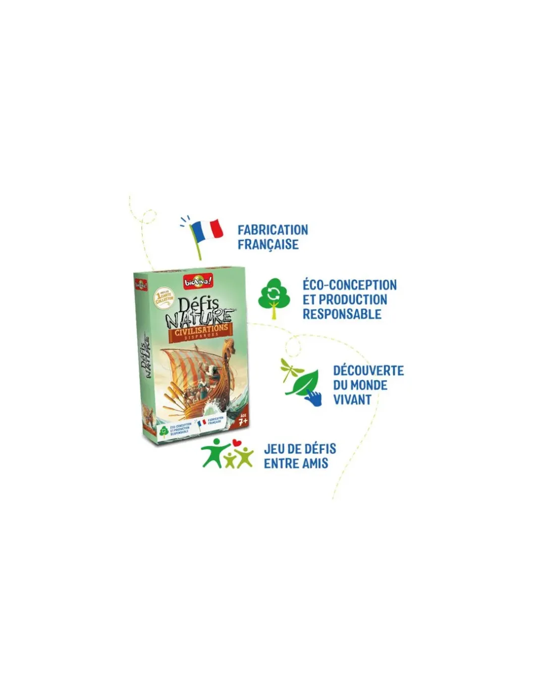 Défis nature Civilisations disparues - Bioviva