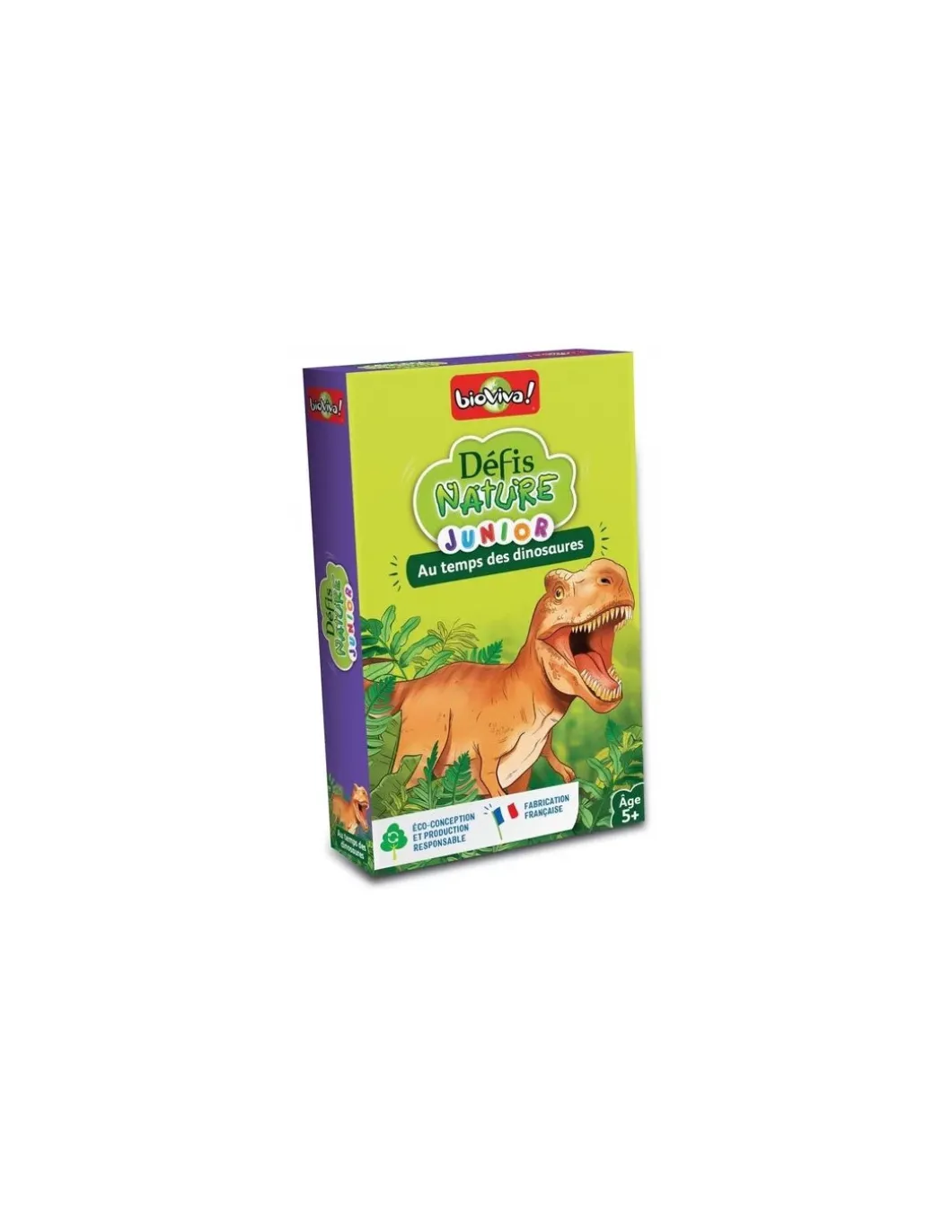 Défis nature junior Au Temps des Dinosaures - Bioviva