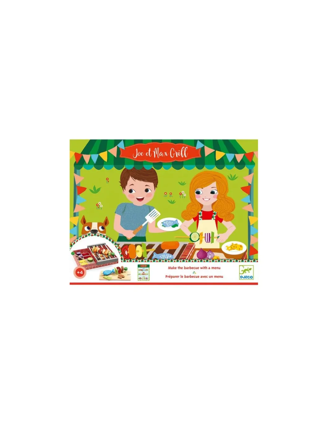 Dinette Joe et Max grill - Djeco