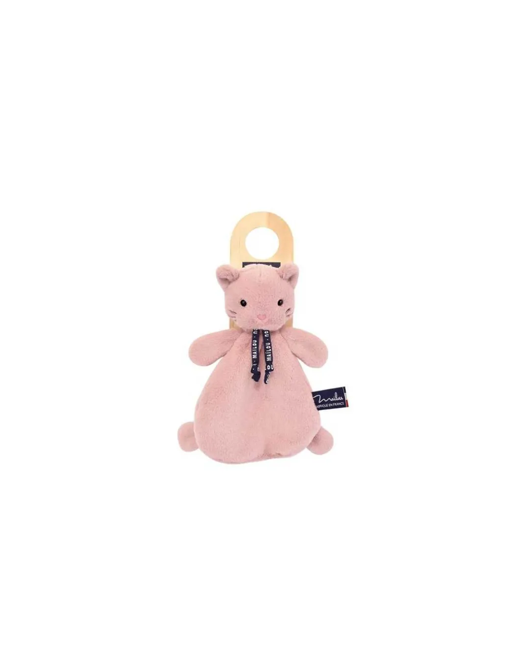 Doudou chat rosée Dorlotin - Maïlou Tradition
