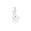 Doudou lapin Blanc délicat Carré Douceur - Kaloo