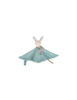 Doudou lapin bleu La petite école de danse - Moulin Roty