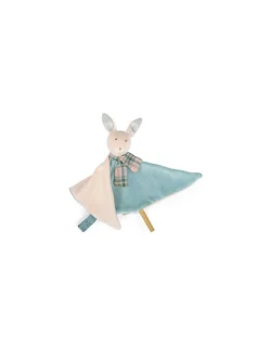 Doudou lapin bleu La petite école de danse - Moulin Roty