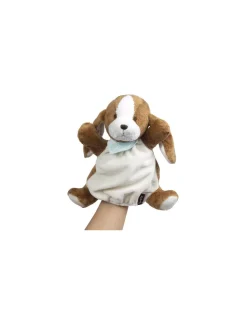 Doudou marionnette Chien Tiramisu - Kaloo