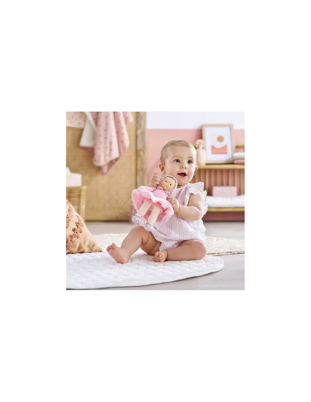 Doudou Miss Ballerine Rose Grenadine - Corolle