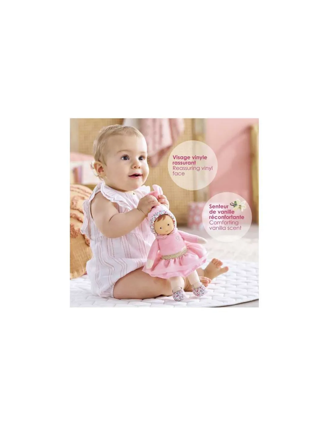 Doudou Miss Ballerine Rose Grenadine - Corolle