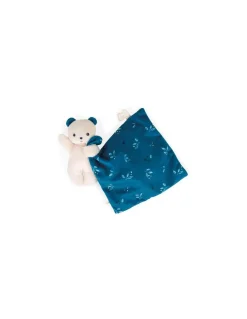 Doudou ours Carré Douceur Noctambule - Kaloo