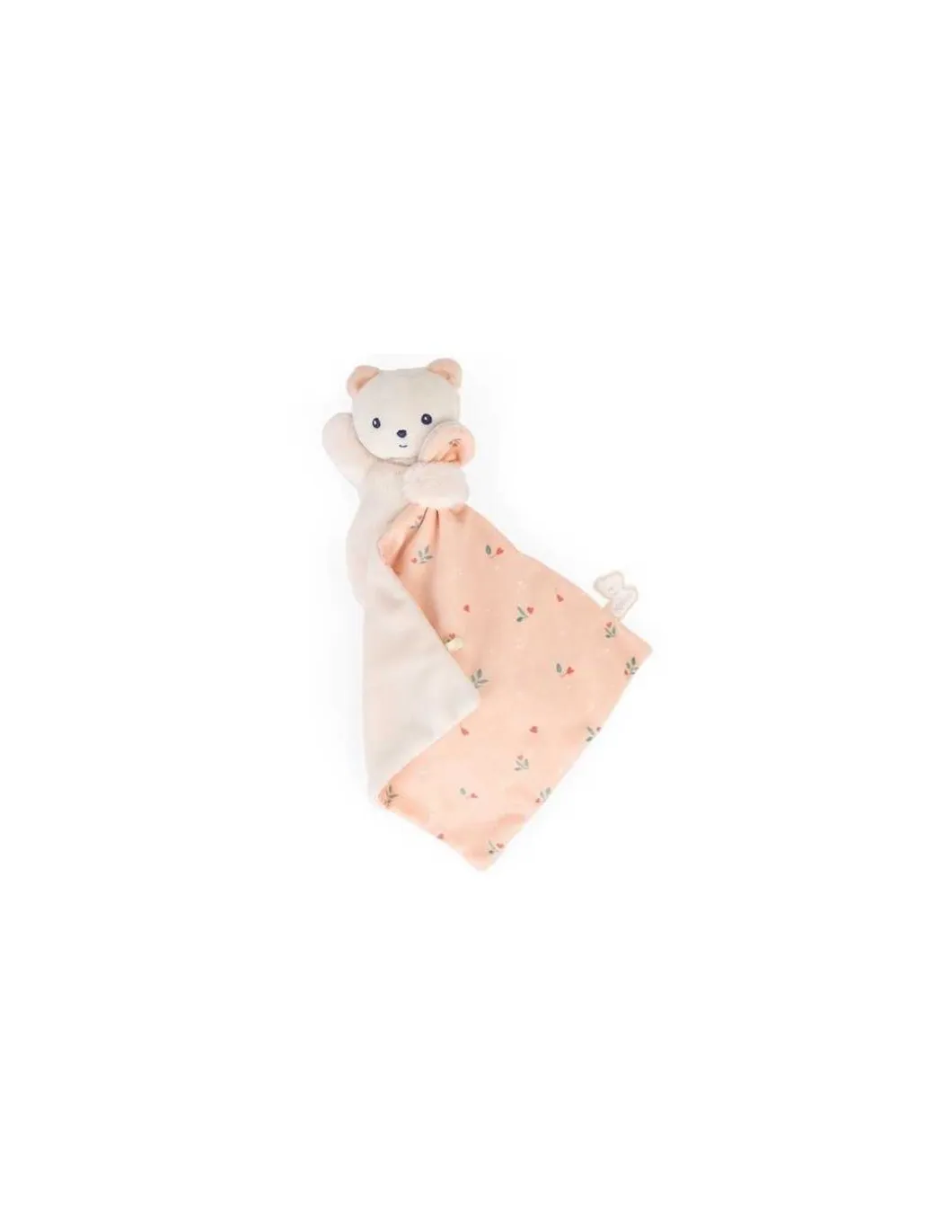 Doudou ours Feuilles d'amour Carré Douceur - Kaloo