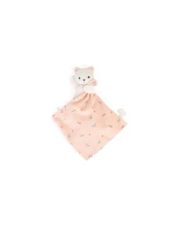 Doudou ours Feuilles d'amour Carré Douceur - Kaloo