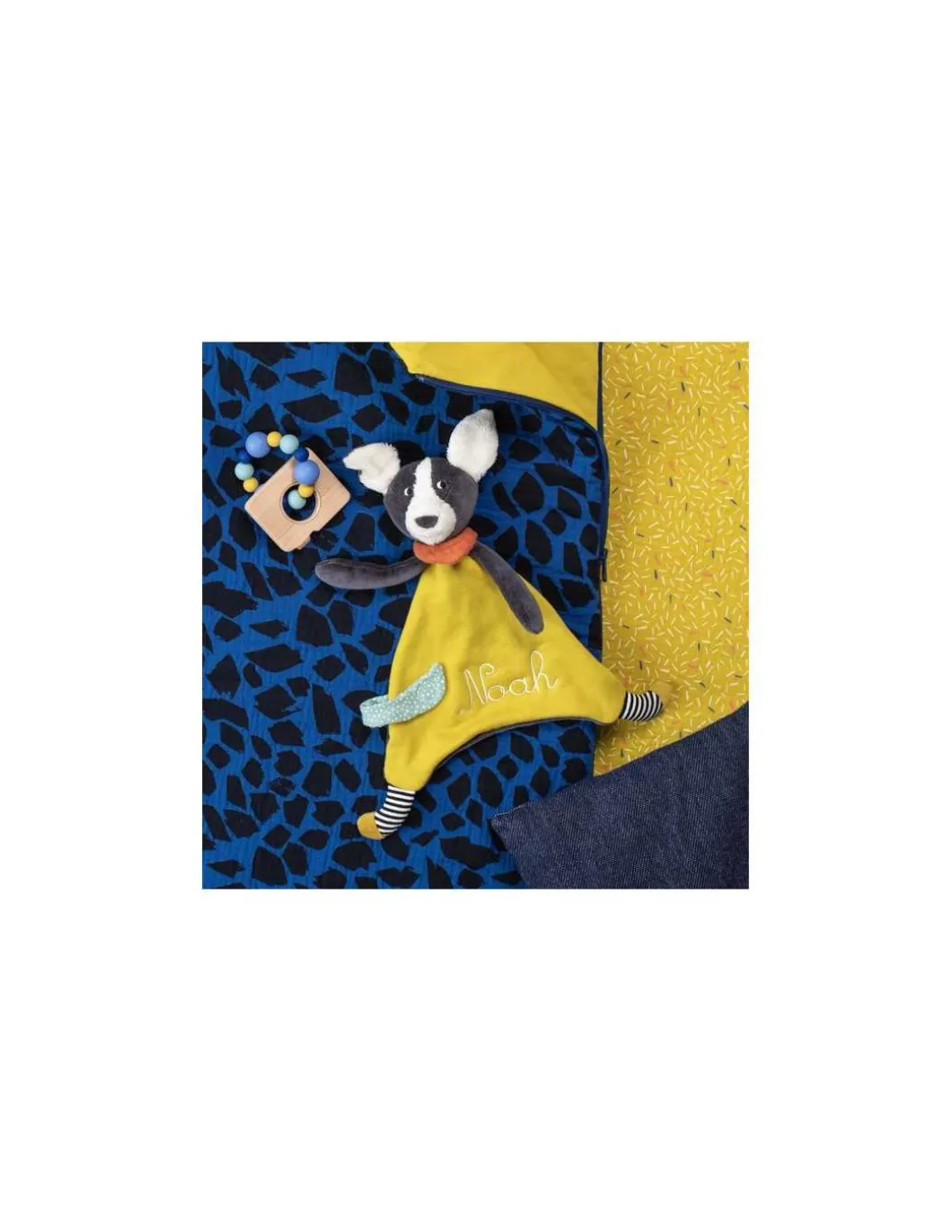 Doudou Puce jaune Puce & Pilou - Moulin Roty