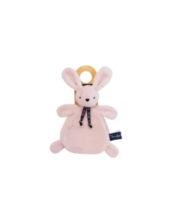 Doudou rosée lapin Dorlotin - Maïlou Tradition