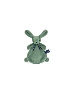Doudou vert sauge lapin Dorlotin - Maïlou Tradition